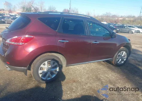 2014 Nissan Murano Sl из США, поврежденный, VIN JN8AZ1MWXEW510590
